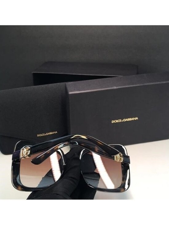 Auth- New Dolce & Gabbana DG6193U eyeglass frame features a trendy rectangle s… main image 6